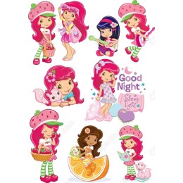 Strawberry Dream Clipart Set