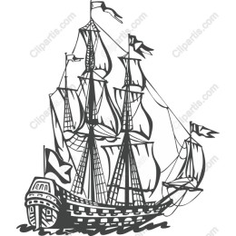 Majestic Sailing Ship