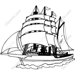 Majestic Sailing Ship