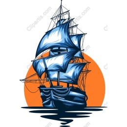 Majestic Sailing Ship