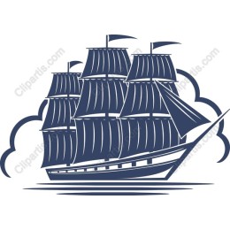 Majestic Sailing Ship