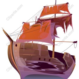 Weathered Sailing Ship
