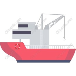 Vibrant Cargo Ship