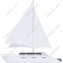 Elegant Sailing Catamaran