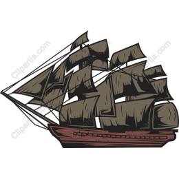 Majestic Sailing Ship