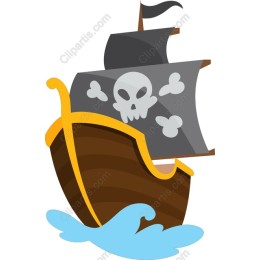 Whimsical Pirate Ship