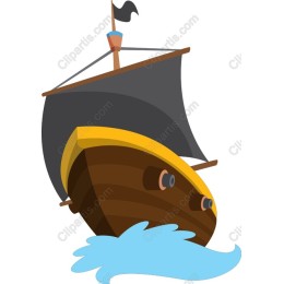 Vibrant Pirate Ship