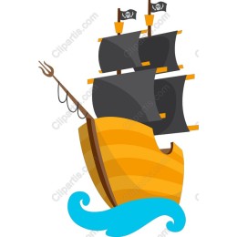 Vibrant Pirate Ship