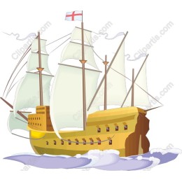 Majestic Sailing Ship