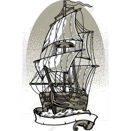 Majestic Classic Sailing Ship