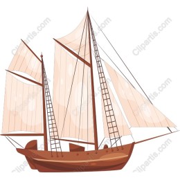Classic Nautical Sailing Ship