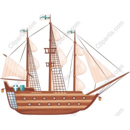 Elegant Sailing Ship