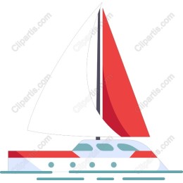 Vibrant Sailboat