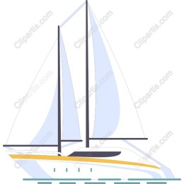 Sleek Sailboat