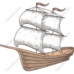 Elegant Sailing Ship