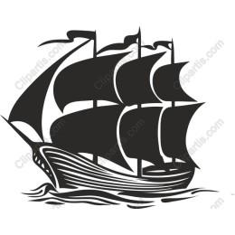 Elegant Sailing Ship