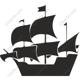 Elegant Sailing Ship