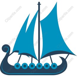 Vibrant Nautical Sailing Ship