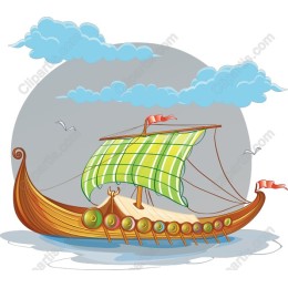 Majestic Viking Ship