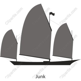 Traditional Chinese Junk Boat