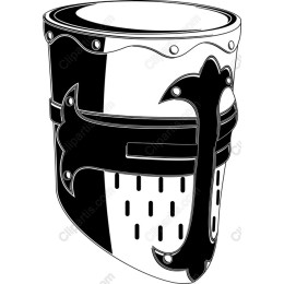 Medieval Helmet Shield