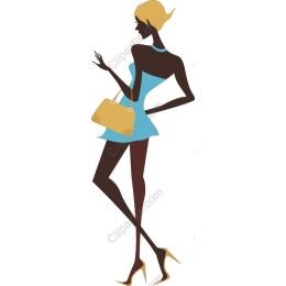 Chic Elegance: Fashionable Woman