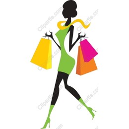 Stylish Shopping Woman