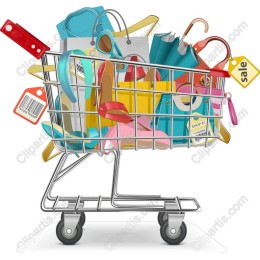 Vibrant Shopping Cart