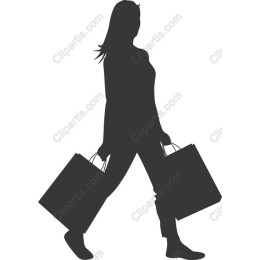 Confident Woman Shopping