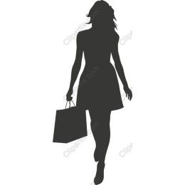Elegant Woman Shopping