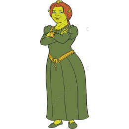 Fairy Tale Princess in Green Gown