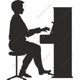 Elegant Pianist