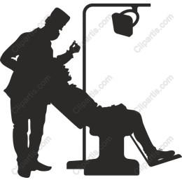 Classic Barber Chair Scene