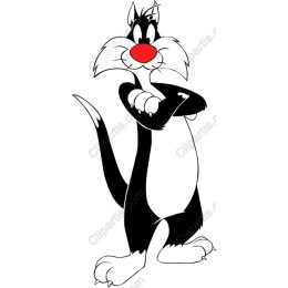 Whimsical Cartoon Cat