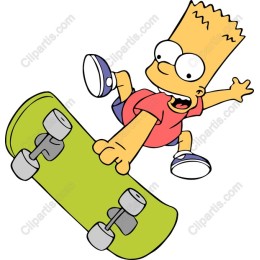 Energetic Skateboarder