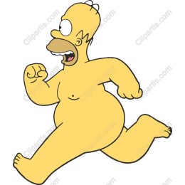 Playful Running Character