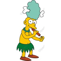 Cheerful Tropical Character