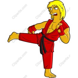 Energetic Martial Artist