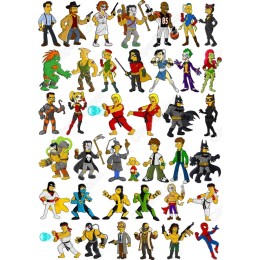 Eclectic Character Clipart Collection