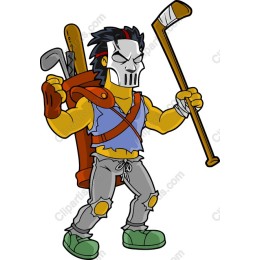 Rebellious Hockey Character