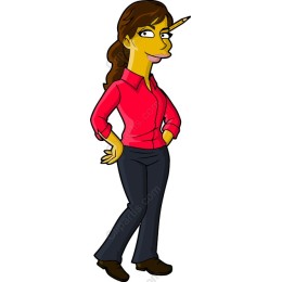 Confident Cartoon Character