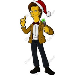 Festive Santa Hat Character