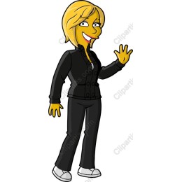 Chic Blonde Character
