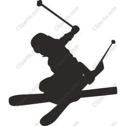 Dynamic Skiing Enthusiast