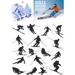 Ski & Snowboard Bundle - Stylish for Winter