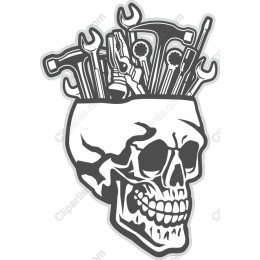 Skull and Tools