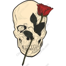 Skull and Rose