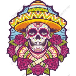 Sugar Skull Sombrero