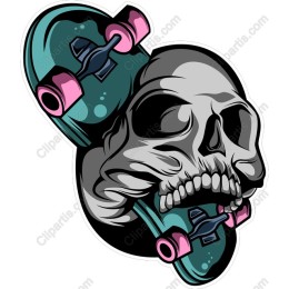 Skull Skateboard