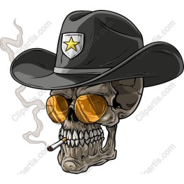 Cowboy Skull